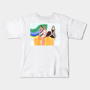 The Bathers Kids T-Shirt